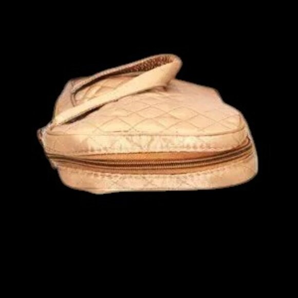 Vintage Gold Makeup Cosmetic Overnight Bag - Picture 4 of 7